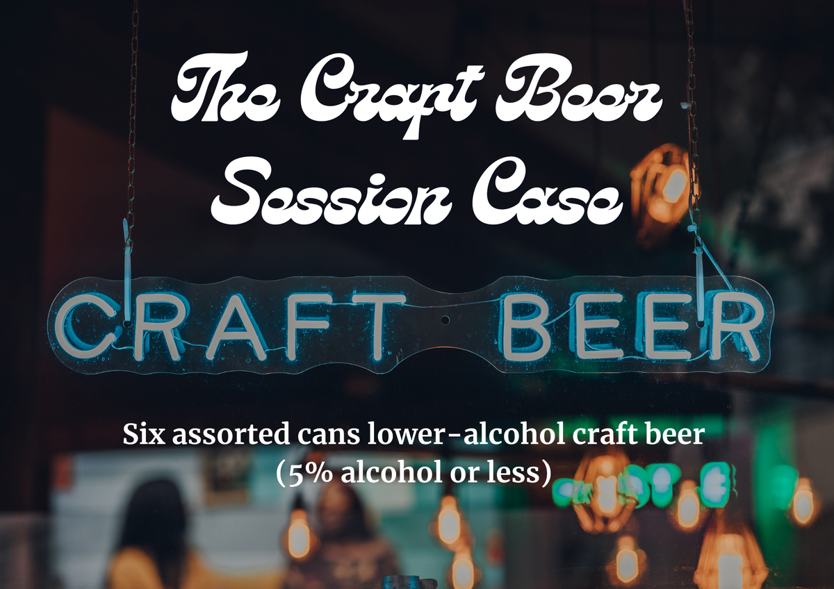 The Craft Beer Session Case (6 cans, 5% or lower)