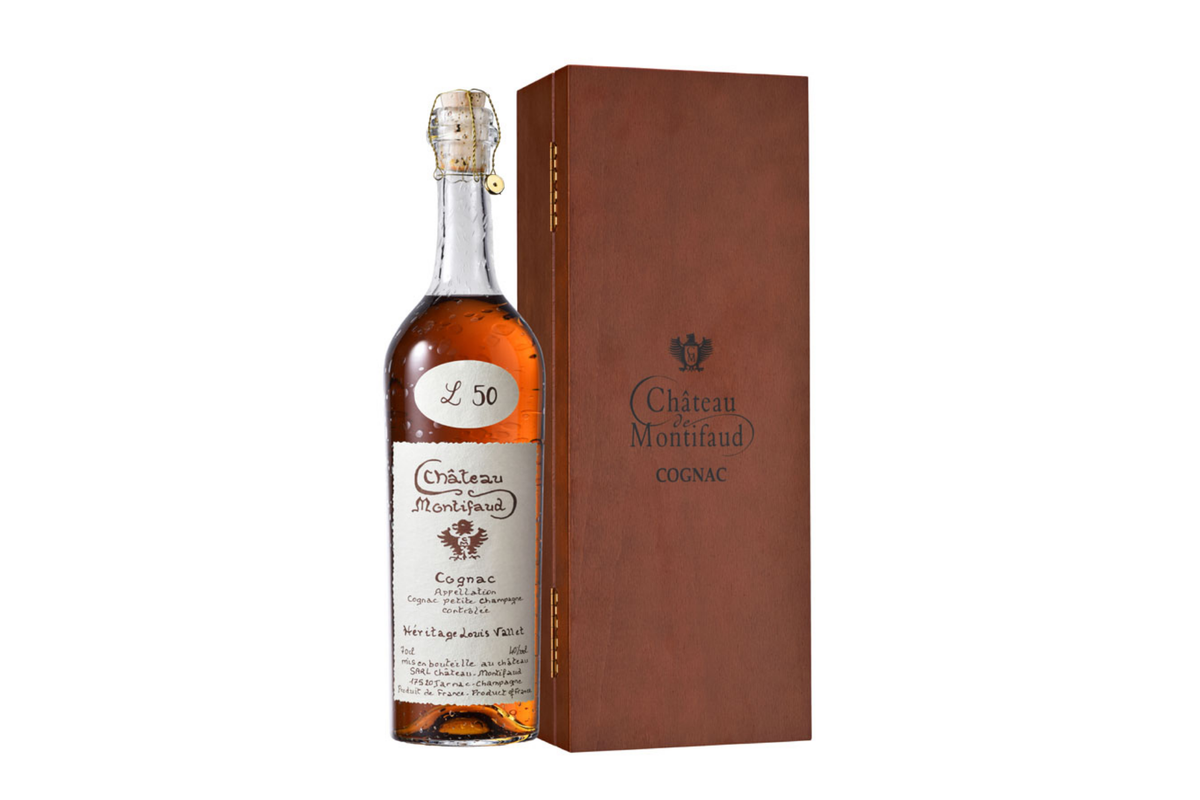Chateau Montifaud L50 Heritage Louis Vallet with Duc Box 40% 70cl