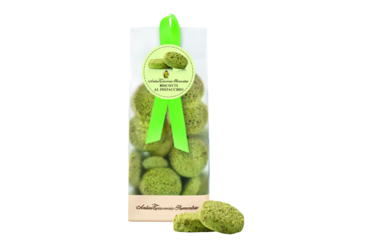 Antica Torroneria Shortbread Pistachio Biscuits 200g