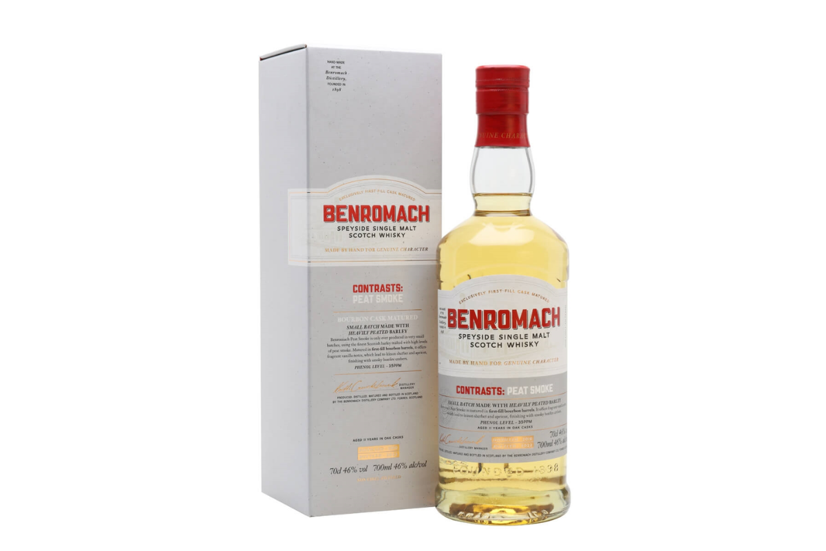 Benromach Contrasts: Peat Smoke First-Fill Bourbon Casks 46% 70cl