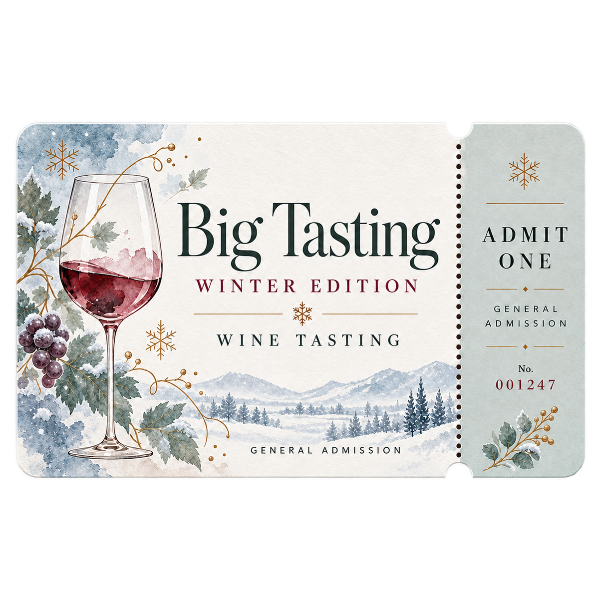 The Big Tasting: Saturday 14th November 2026