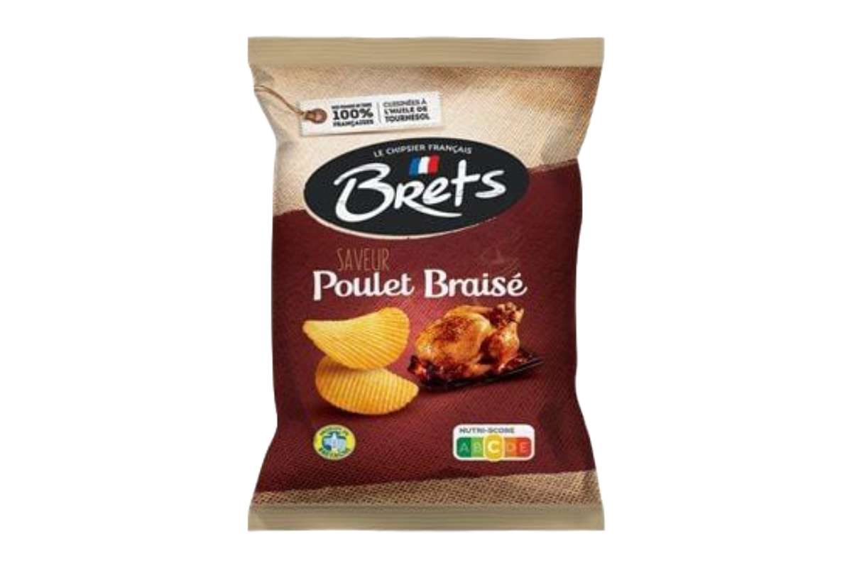 Bret's Braised Chicken Crisps 125g