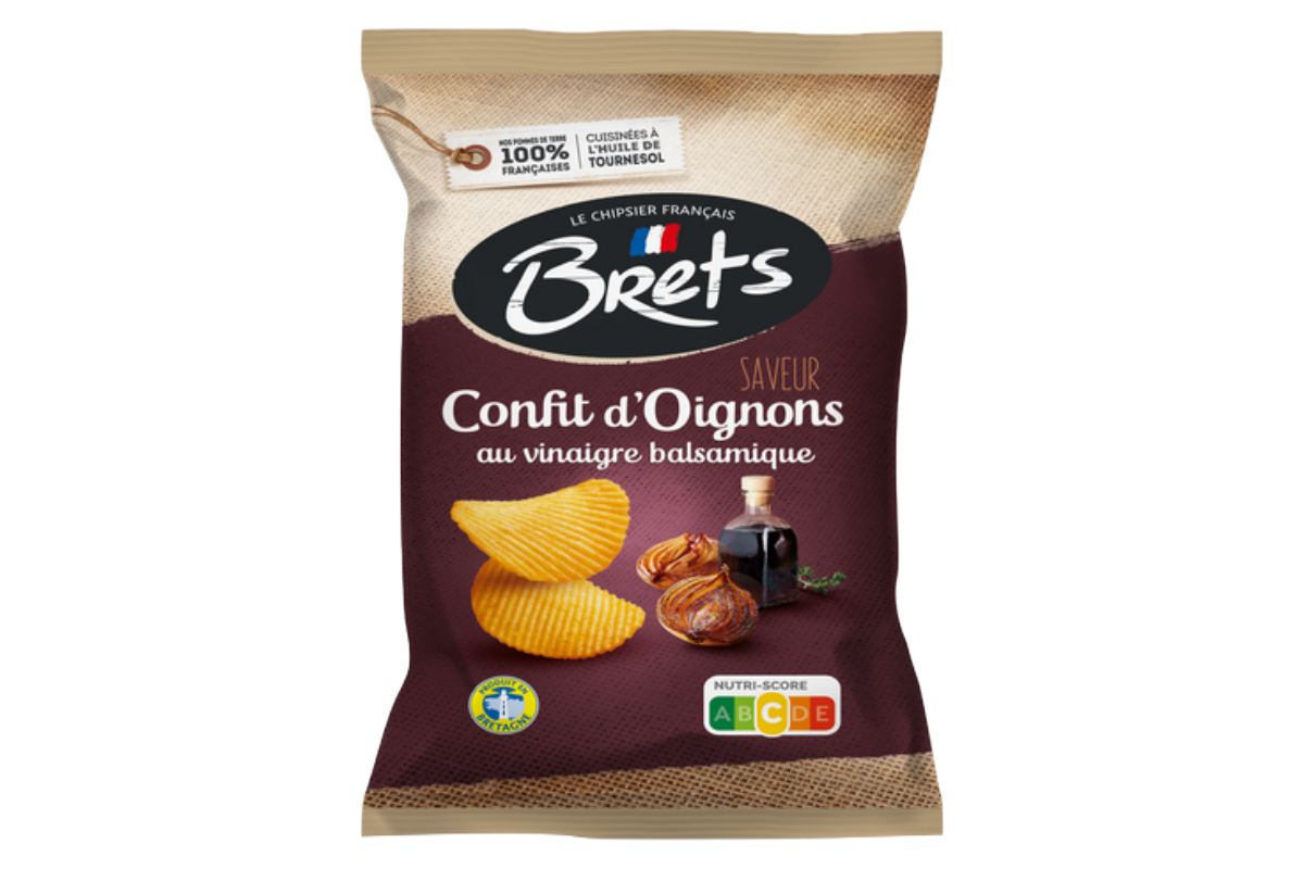 Bret's Salt & Balsamic Vinegar Crisps 125g