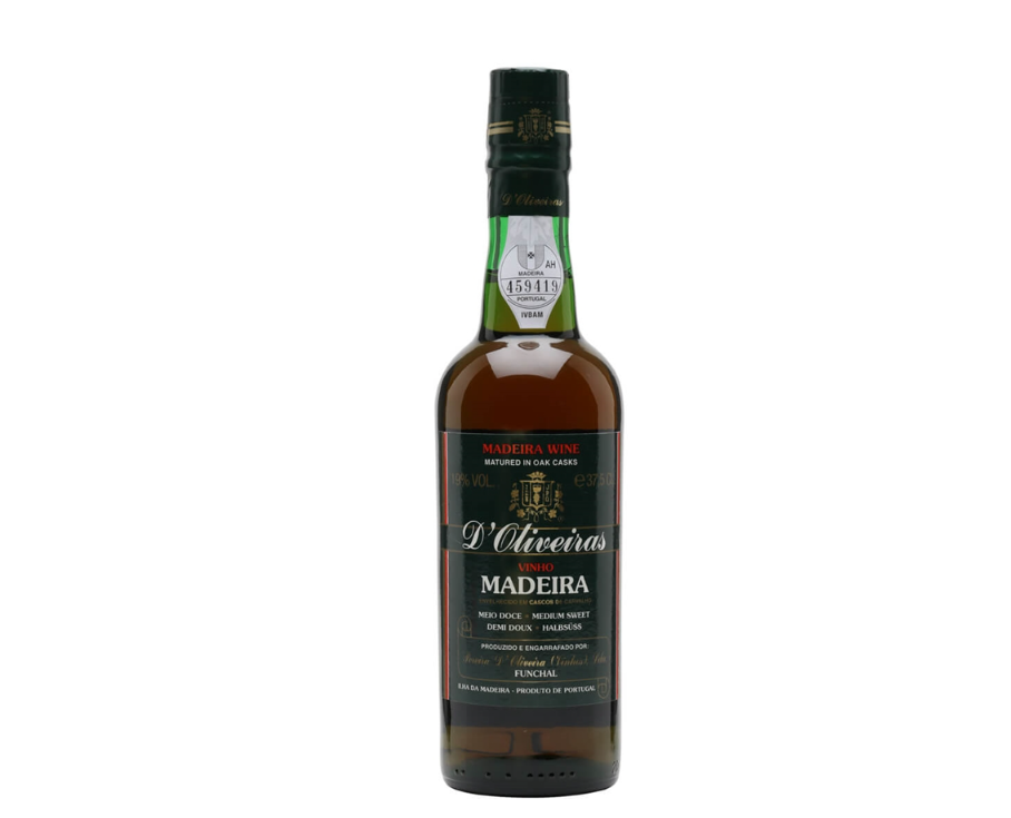 D'Oliveiras 3 Year Old Medium-Sweet Madeira NV 37.5cl