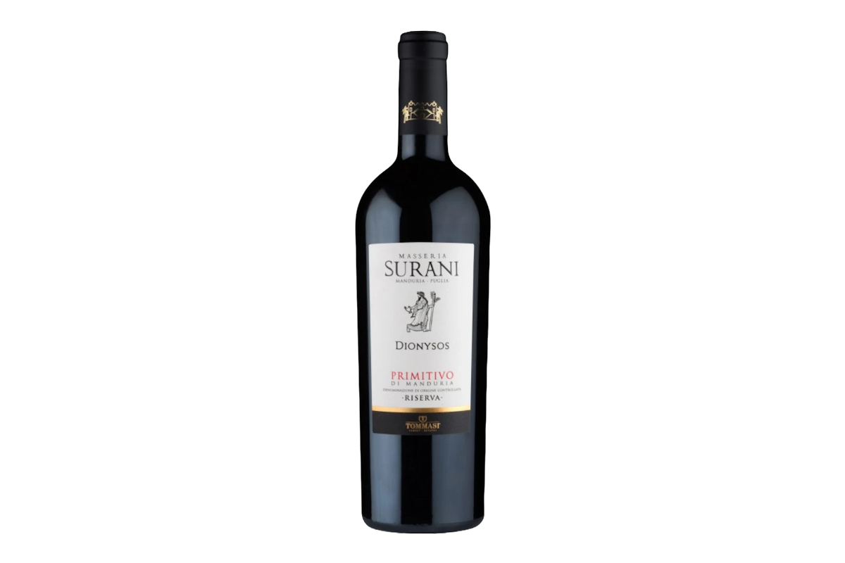 Masseria Surani Dionysos Primitivo di Manduria Riserva 2017