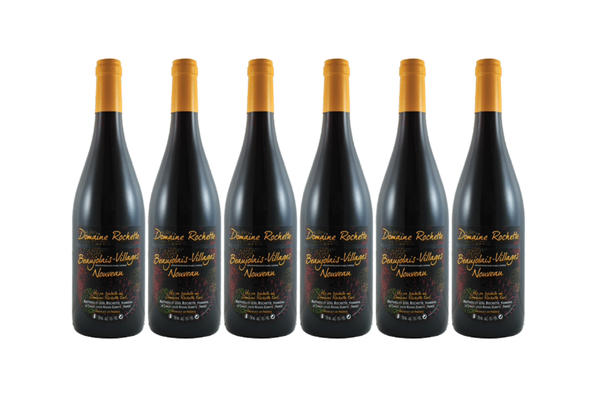Domaine Rochette Beaujolais Villages Nouveau 2025 Case of Six - PRE ORDER FOR 20/11/25