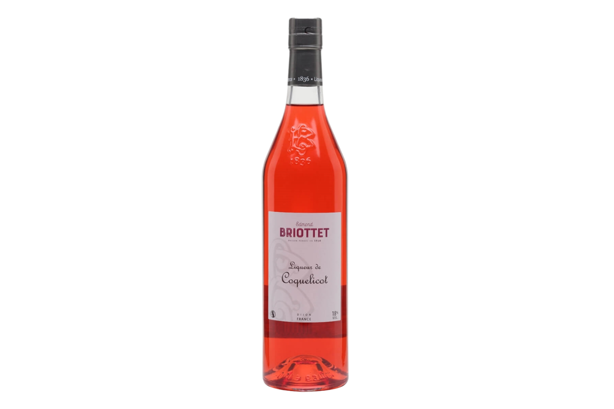 Edmond Briottet Liqueur au Coquelicot de Nemours (Poppy Liqueur) 18% 70cl