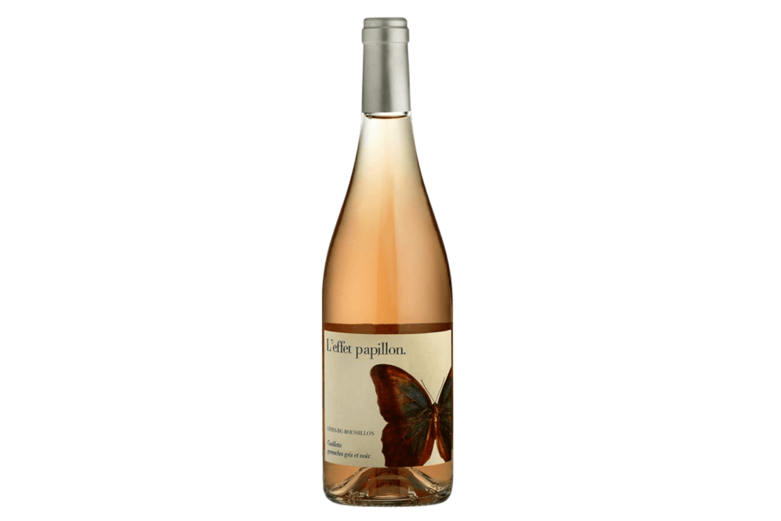 Cave Cooperative de Rivesaltes L'Effet Papillon Rose Cotes du Roussillon 2023