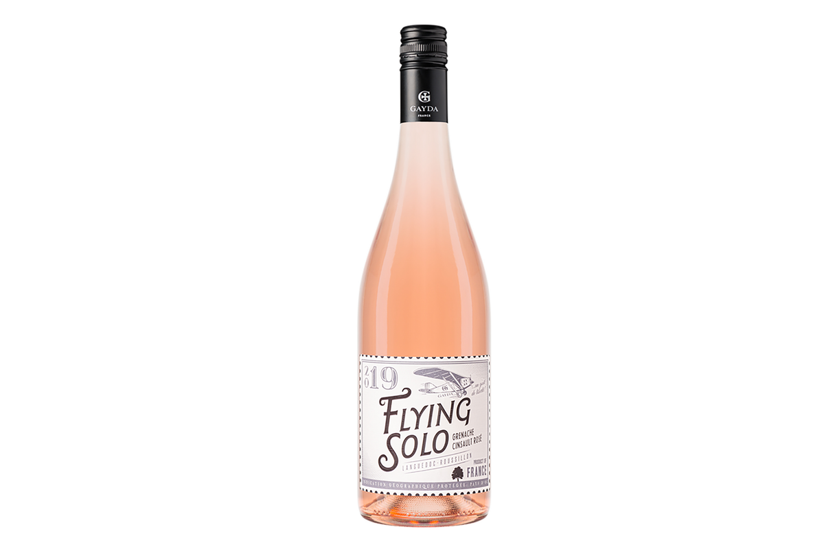 Gayda Flying Solo Grenache - Cinsault Rose Languedoc-Roussillon 2025