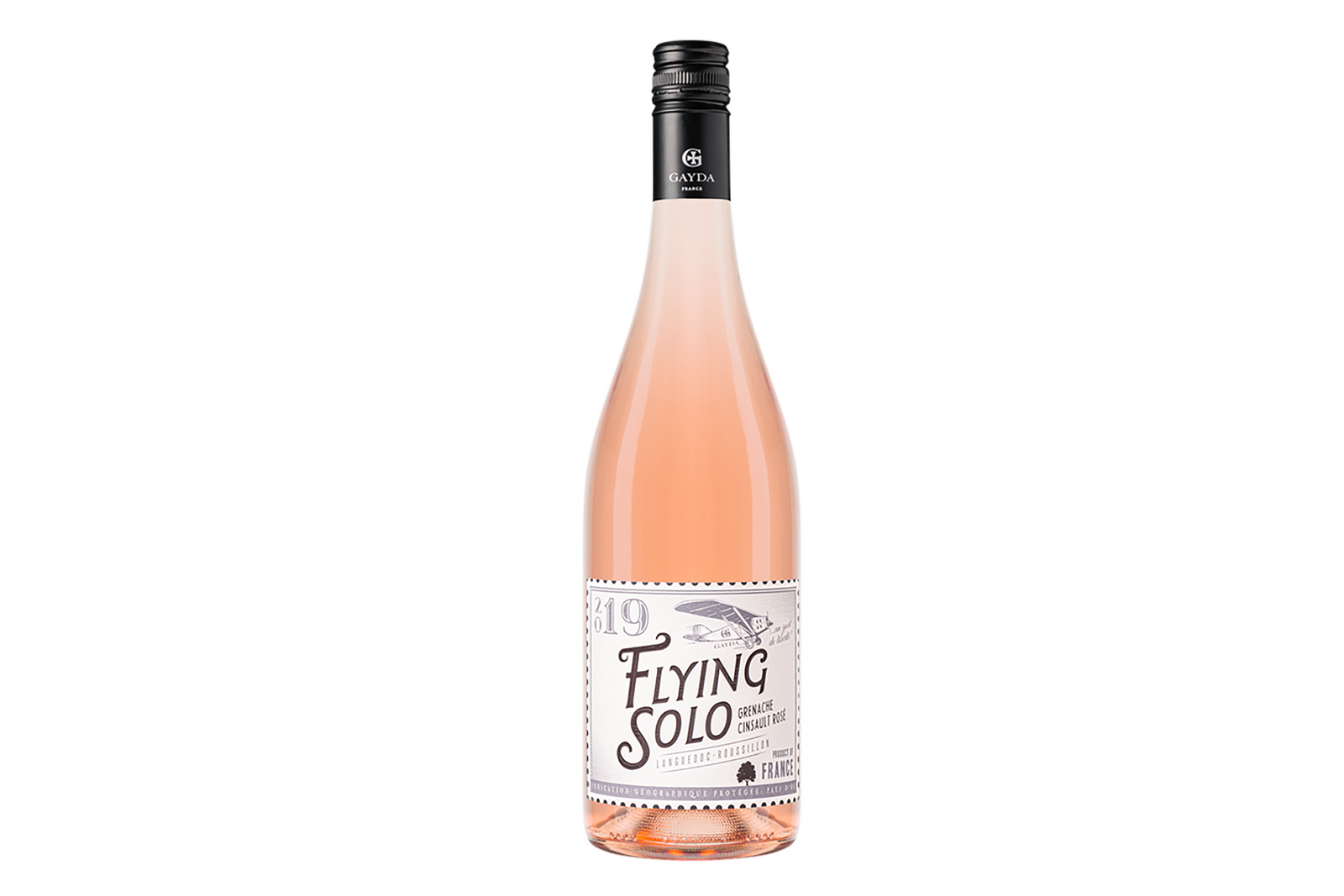 Gayda Flying Solo Grenache - Cinsault Rose Languedoc-Roussillon 2025