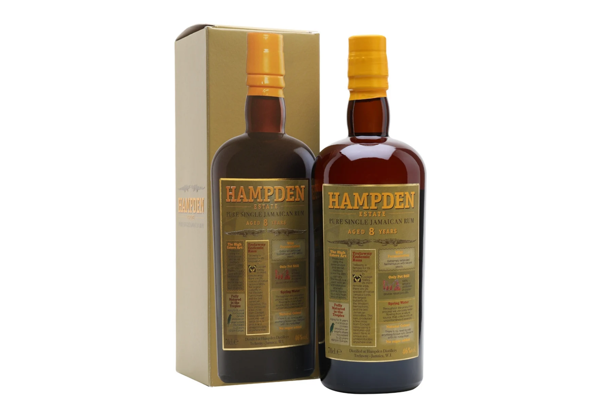 Hampden 8 Year Old Rum 46% 70cl