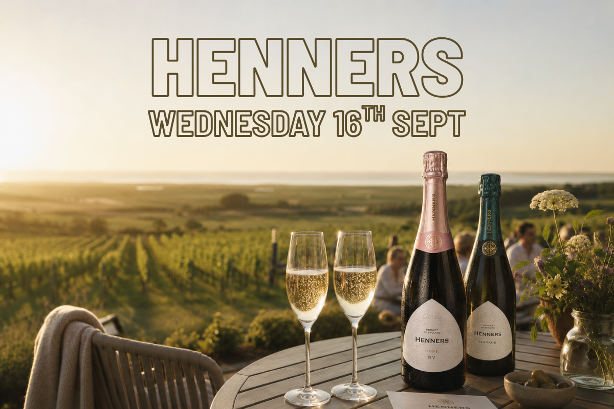 Henners Wine Tasting Ticket - Wednesday 16th September