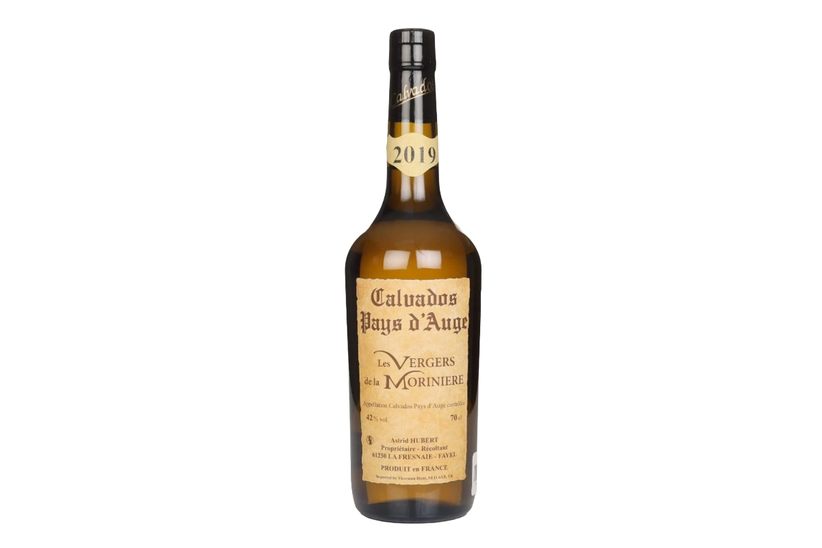 Hubert Calvados Pays D''Auge Les Vergers de la Moriniere 2019 42% 70cl