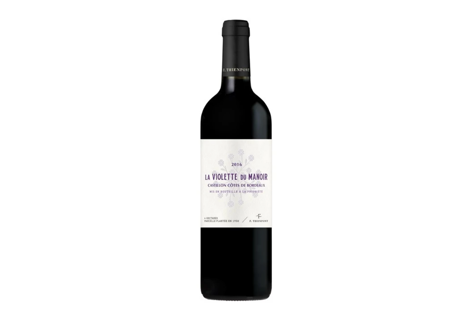 F. Thienpont La Violette du Manoir Castillon Cotes De Bordeaux 2019