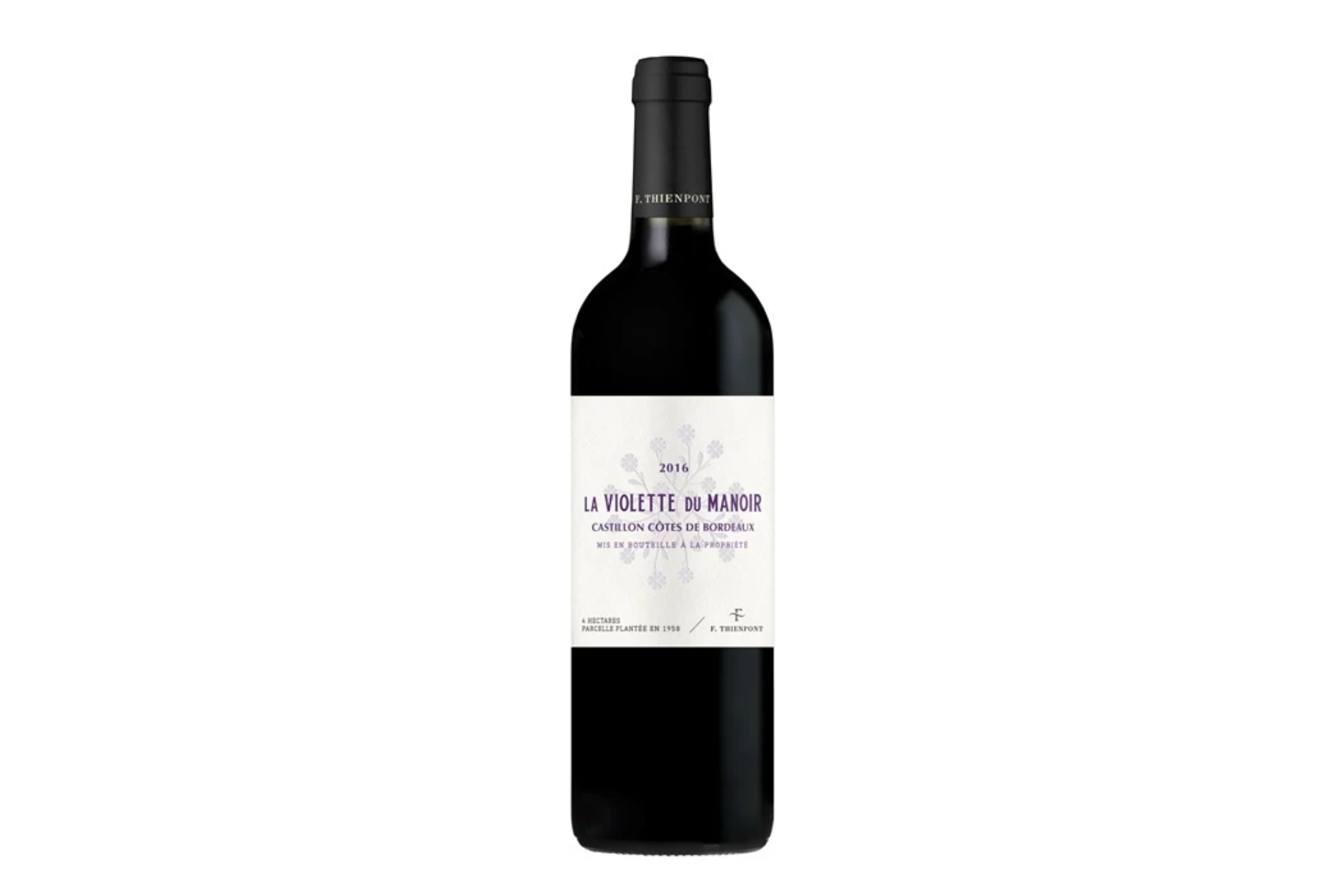 F. Thienpont La Violette du Manoir Castillon Cotes De Bordeaux 2019