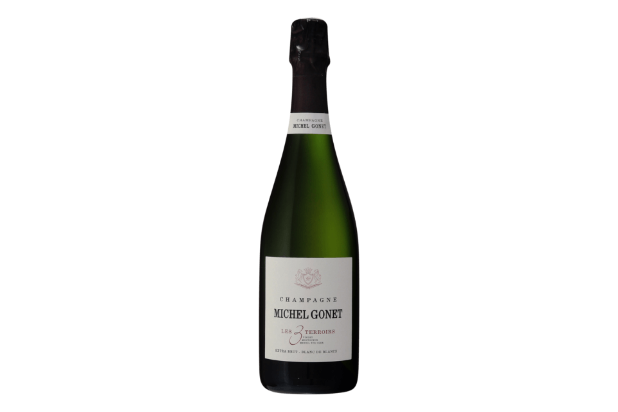 Michel Gonet Les 3 Terroirs Extra Brut Blanc de Blancs Champagne Grand Cru 'Le Mesnil-sur-Oger' 2019