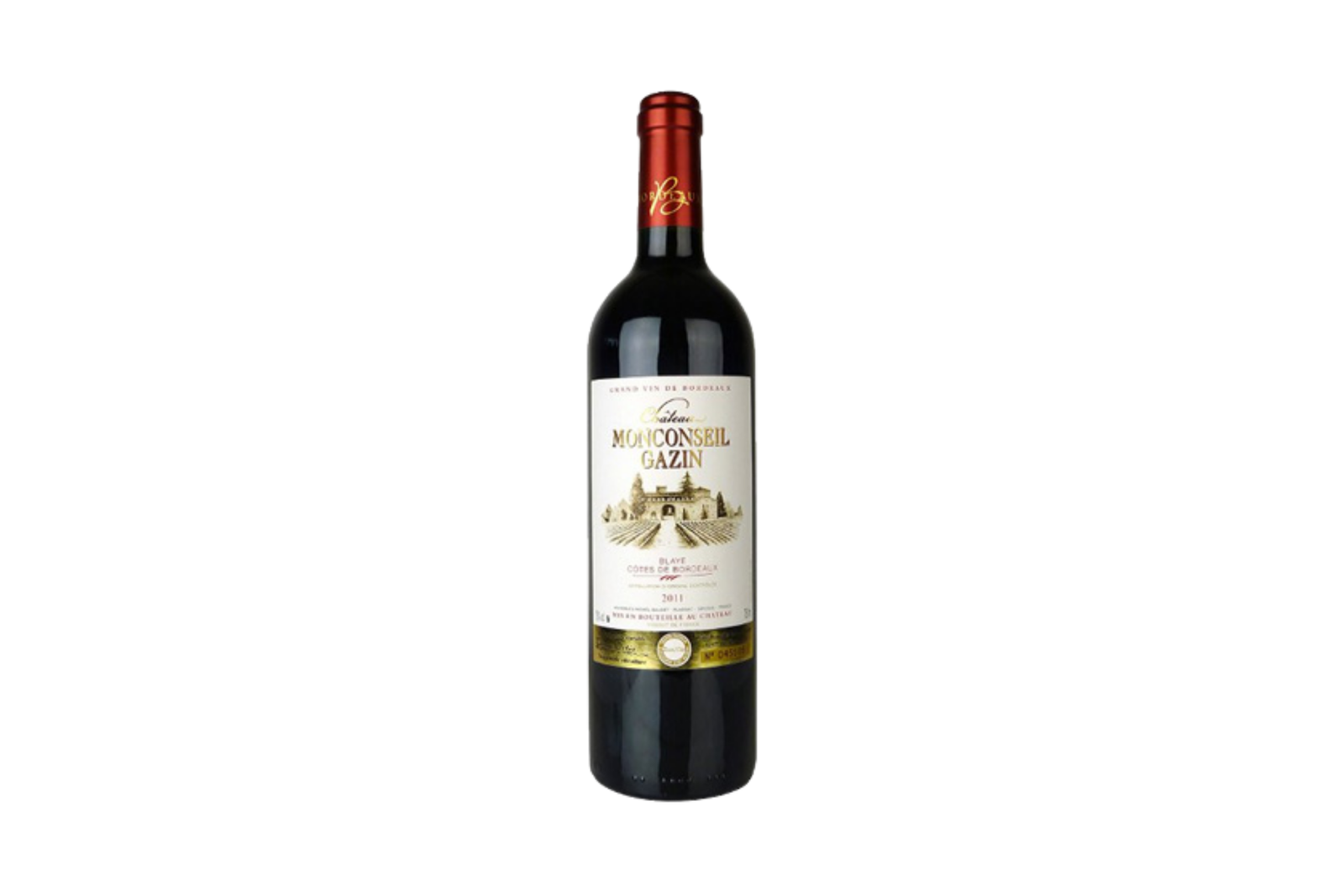 Chateau Monconseil-Gazin Blaye Cotes de Bordeaux Rouge 2021 37.5cl