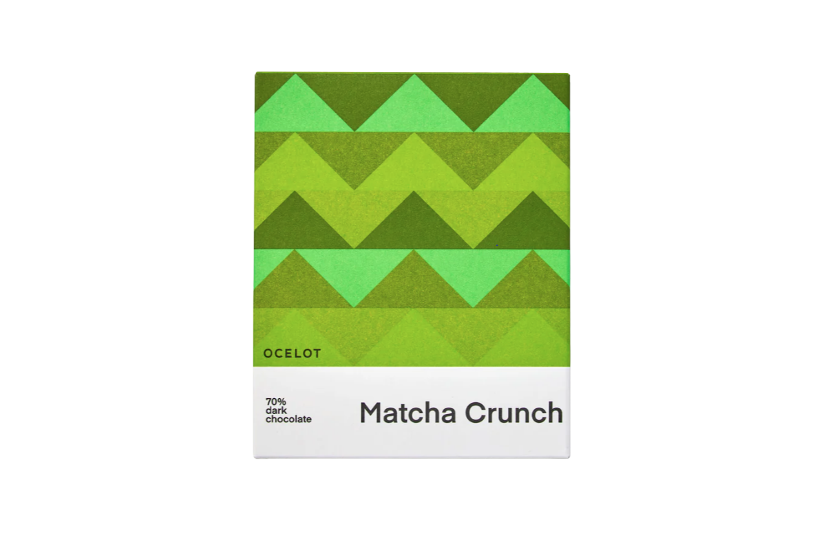 Ocelot Matcha Crunch 70g