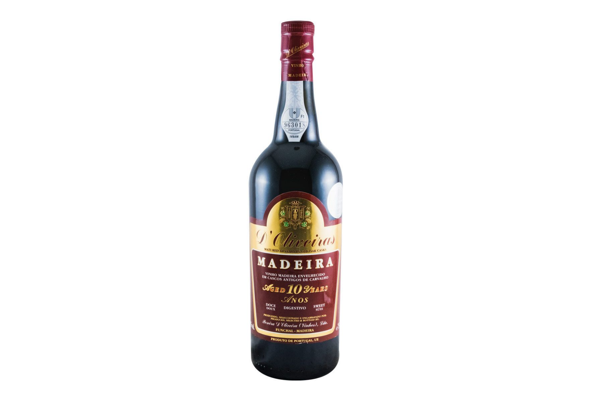 D'Oliveiras Tinta Negra 10 Years Sweet Madeira NV 50cl