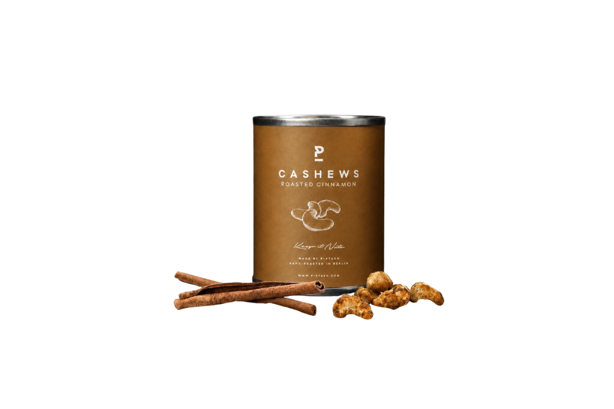 P-Stash Cashews - Cinnamon Sugar - Mini 55g