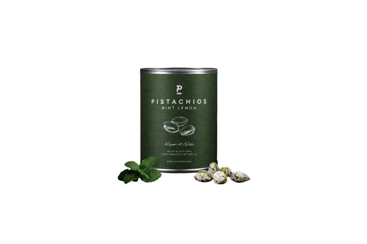 P-Stash Pistachios - Mint Lemon - Mini 50g