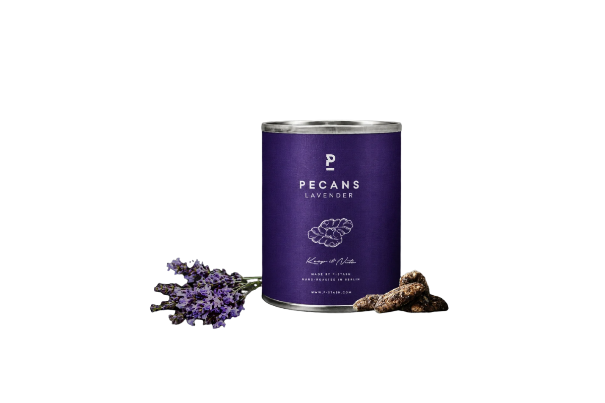 P-Stash Pecan Nut - Lavender - Mini 50g
