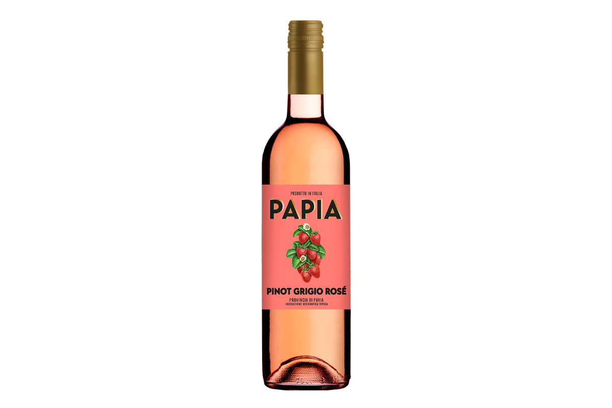 Papia Pinot Grigio Rose Provincia di Pavia IGT 2025