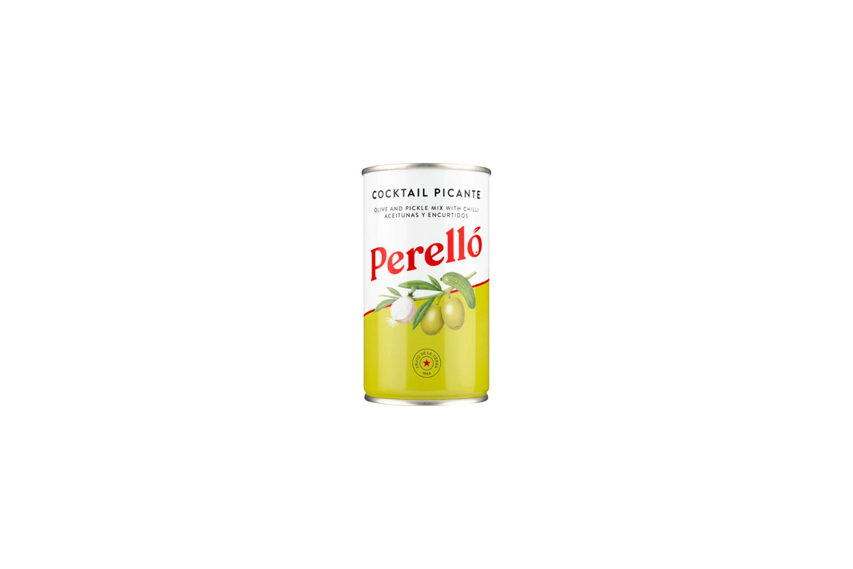 Perello Olive and Pickle Cocktail Mix Tin 180g