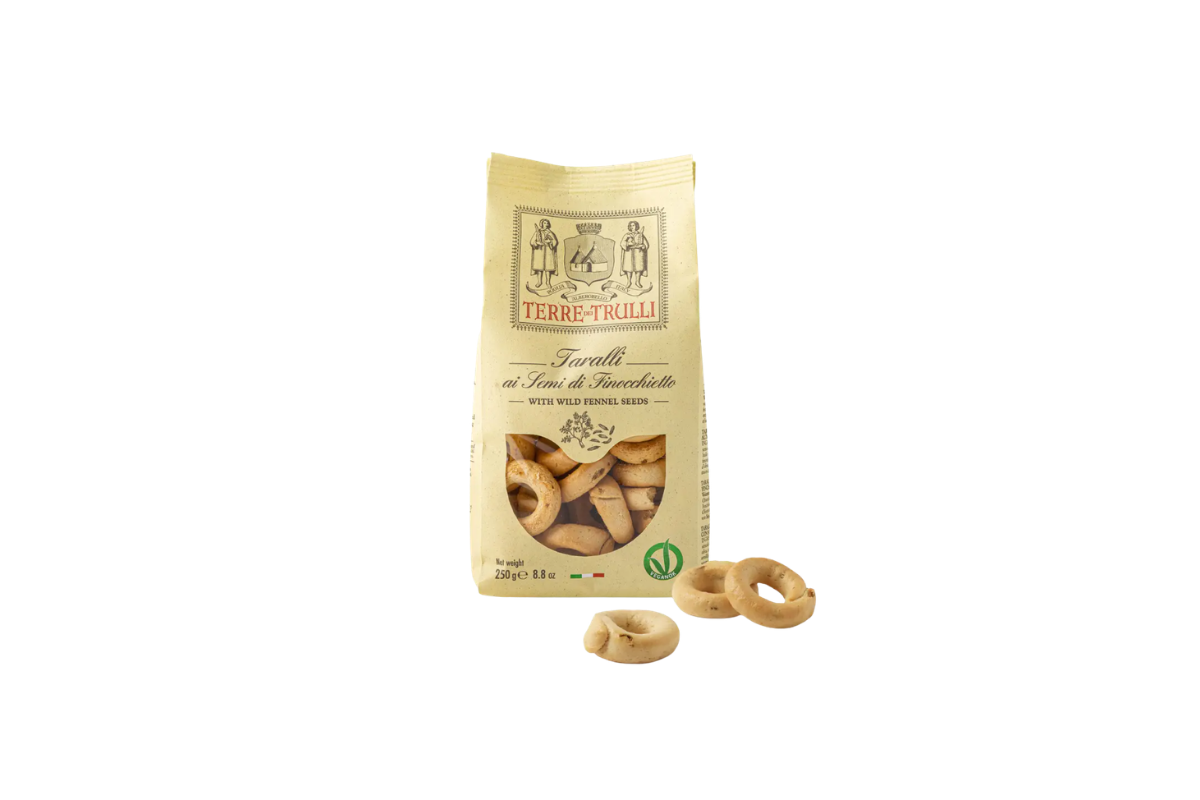 Pugliesi Taralli with Fennel Seeds 250g