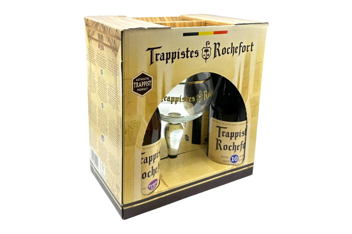 Rochefort Gift Box 4x33cl + 1 Glass