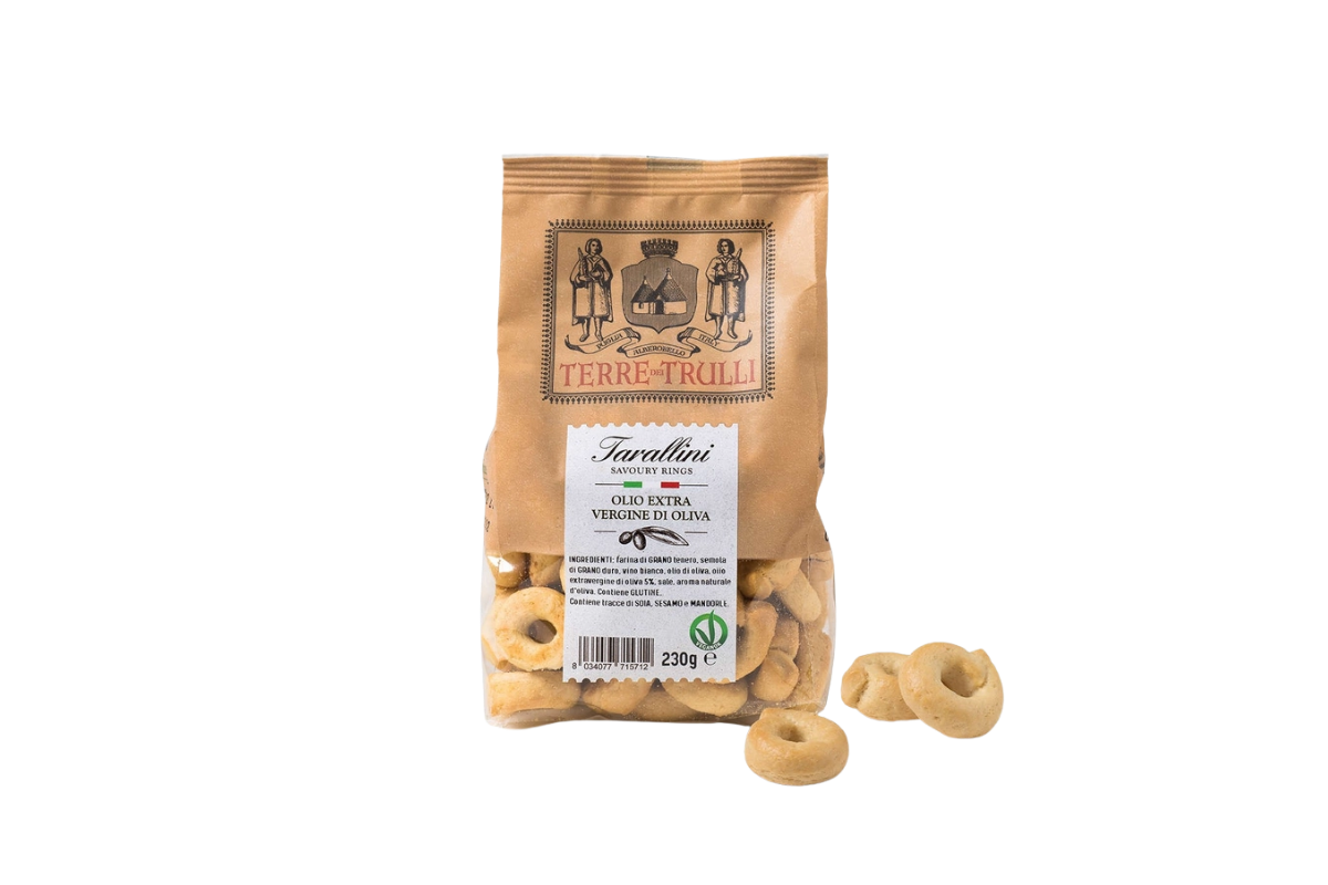 Pugliesi Tarallini with EVO Oil 230g