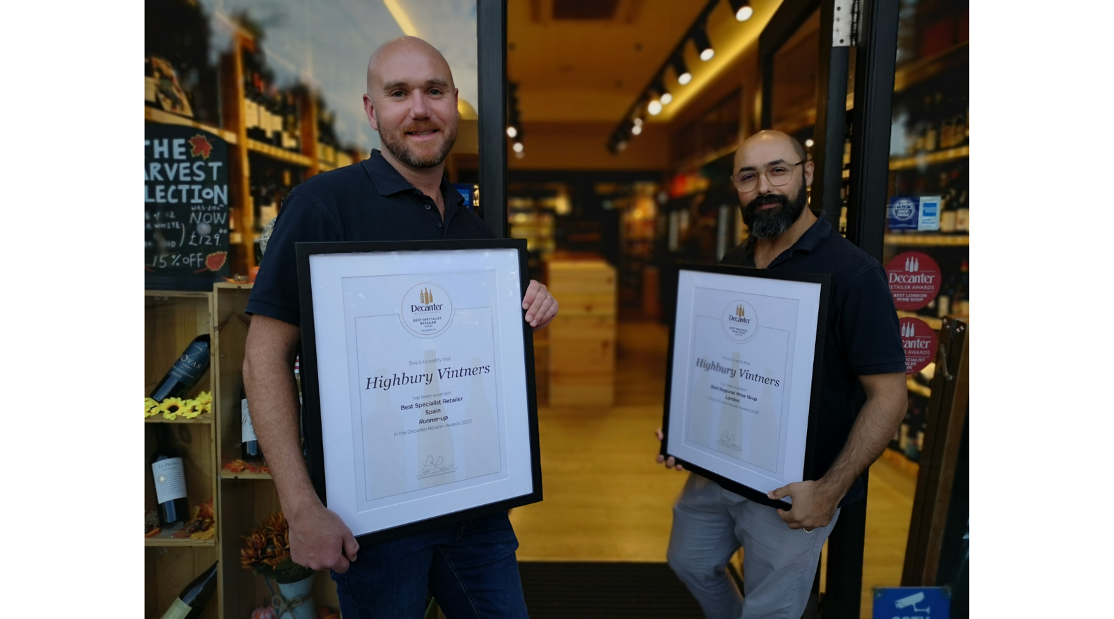 Highbury Vintners Decanter Best Regional Wine Shop London 2023