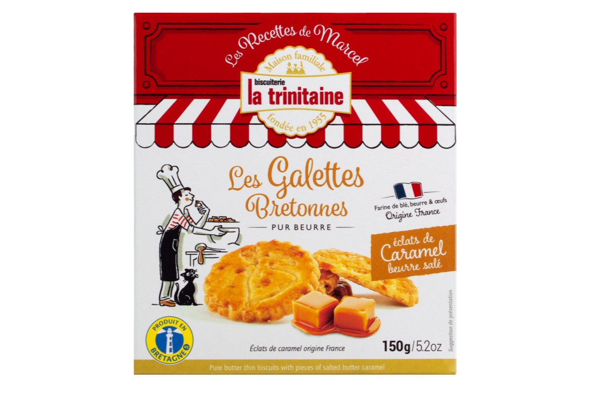 La Trinitaine Galettes Bretonnes Salted Caramel 150g