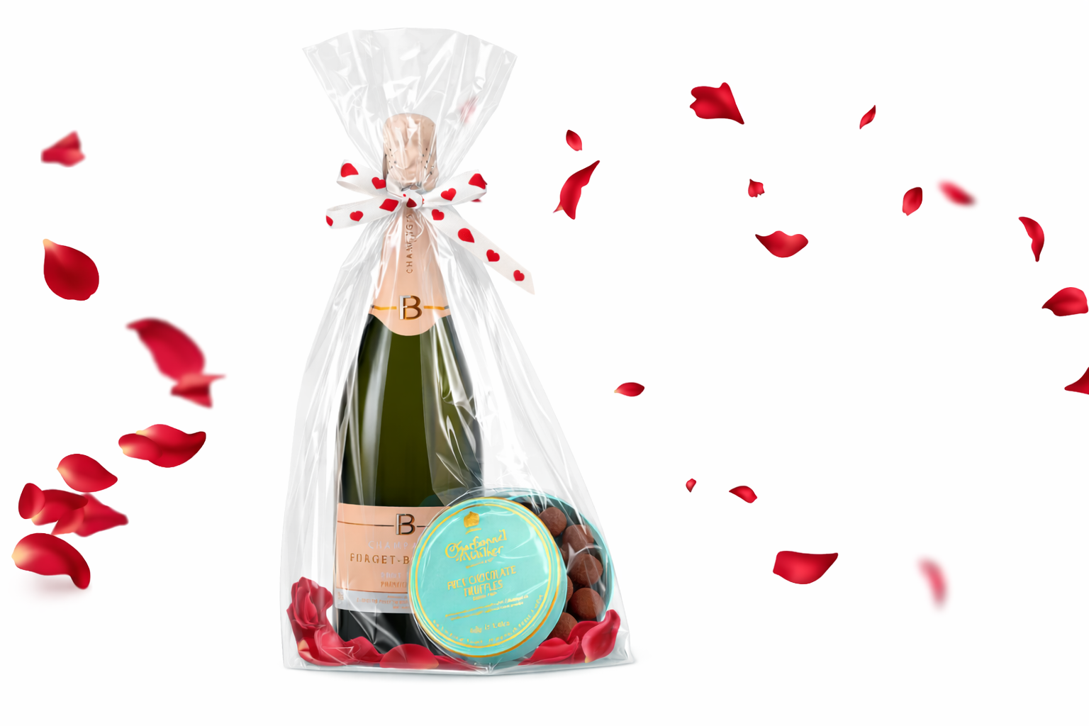 Pink Champagne & Chocolate Valentine's Pack