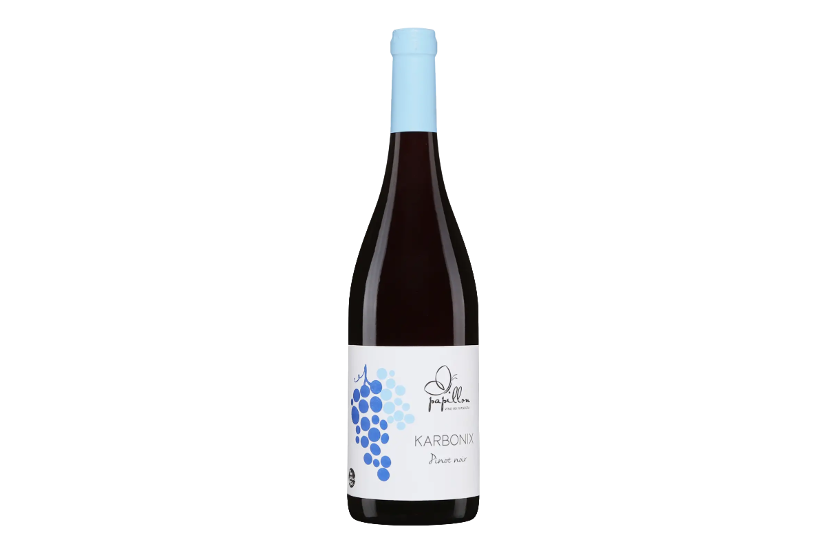 Vino od Francuza Papillon Karbonix Pinot Noir 2023