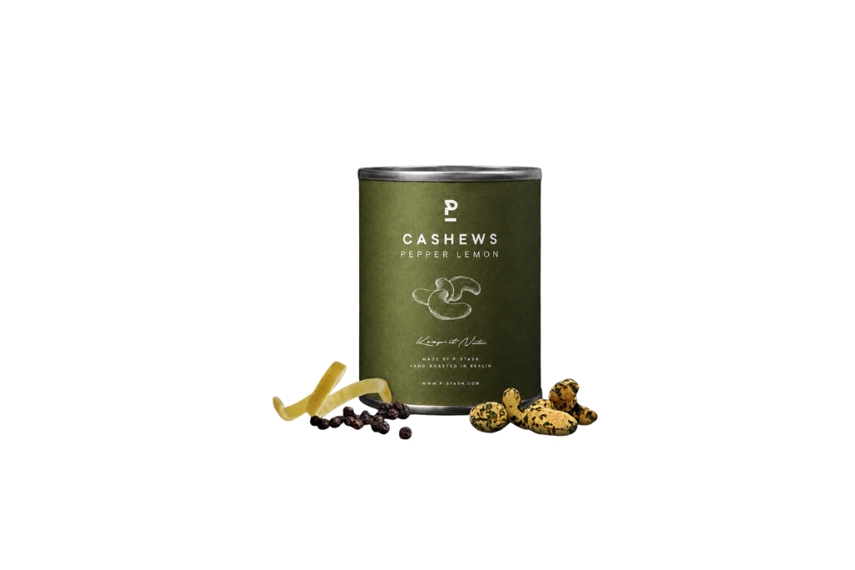 P-Stash Cashew - Lemon Pepper - Mini 55g