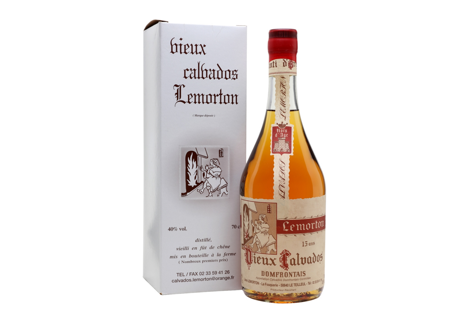Lemorton 15 Year Old Calvados 70cl