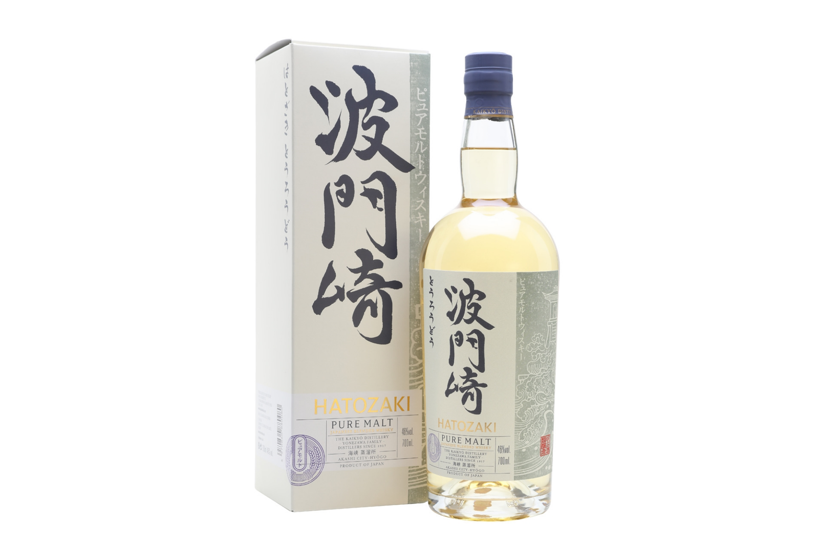Hatozaki Pure Malt Japanese Whisky 70cl