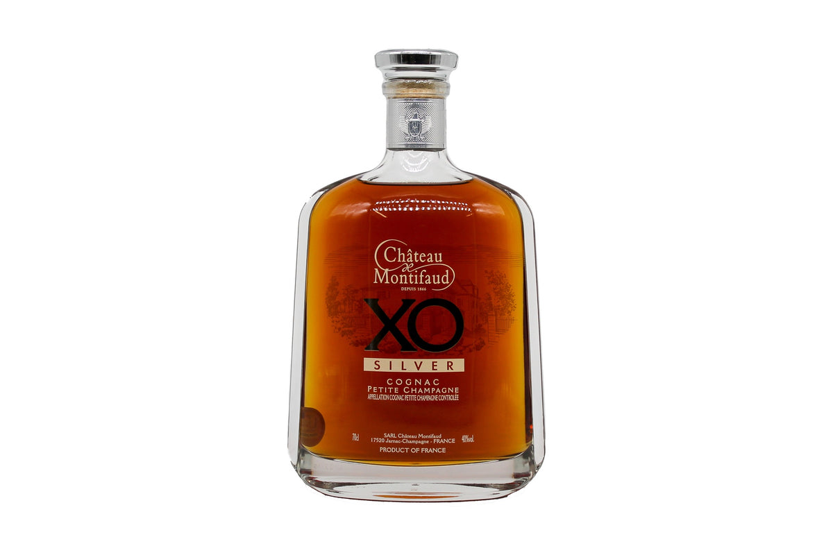 Chateau Montifaud XO Silver Decanter 70cl