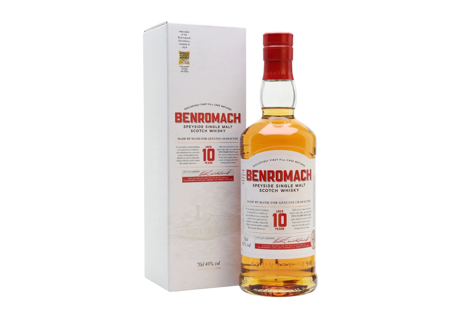 Benromach Speyside 10yo 43% 70cl