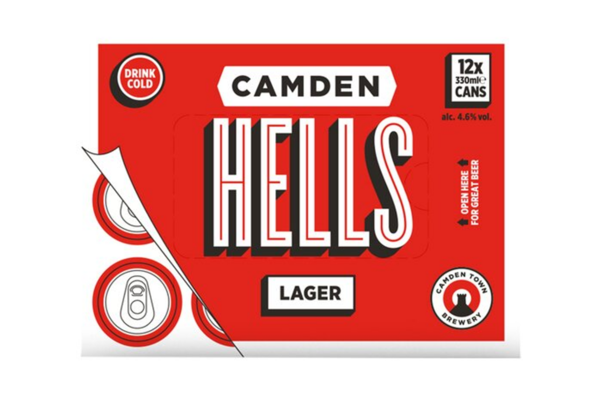Camden Hells 12x330ml Cans