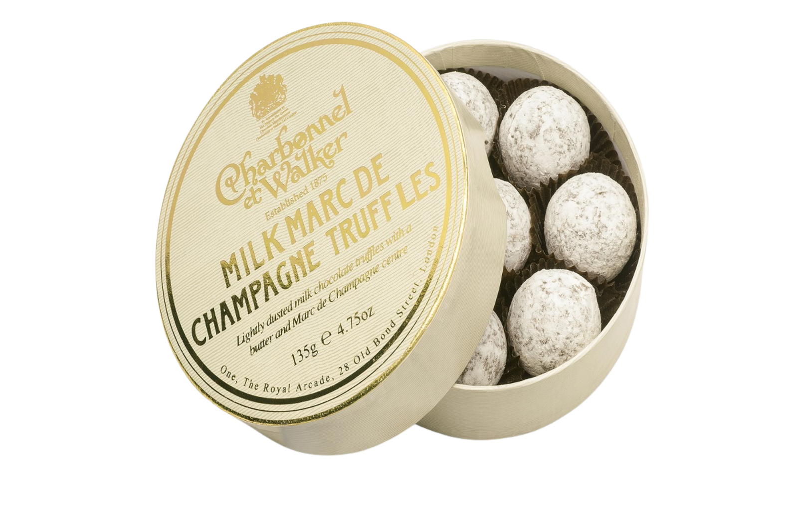 Charbonnel et Walker Milk Marc de Champagne Truffles 135g