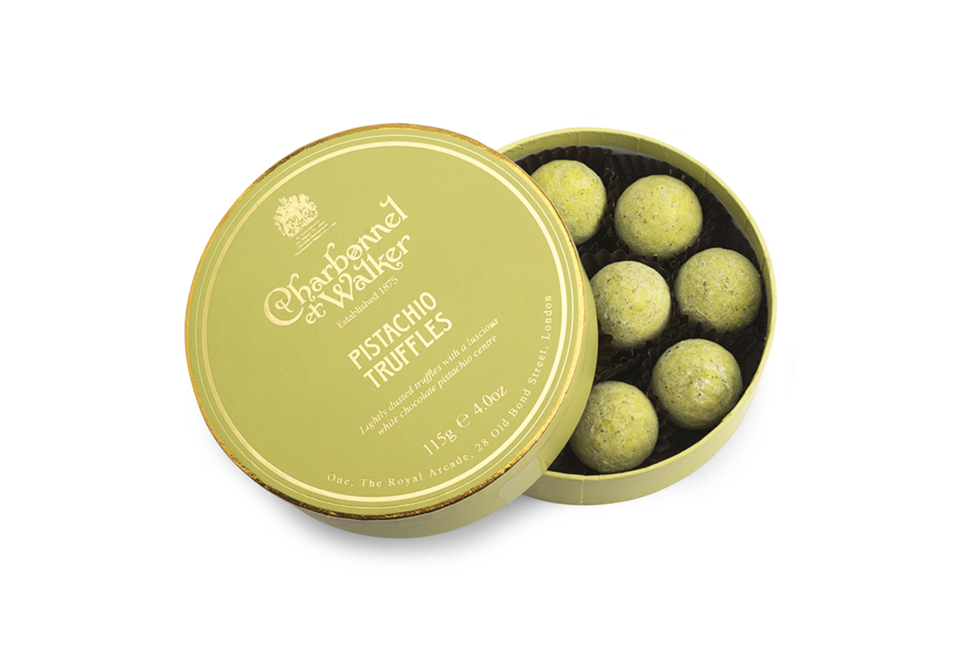 Charbonnel et Walker Pistachio Truffles 115g