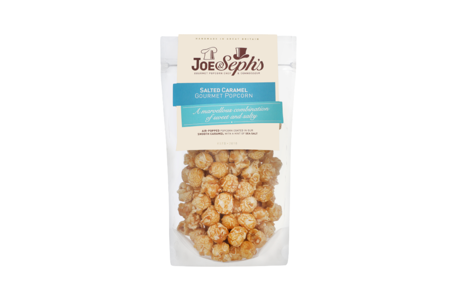 Joe & Seph's Salted Caramel Popcorn 80g