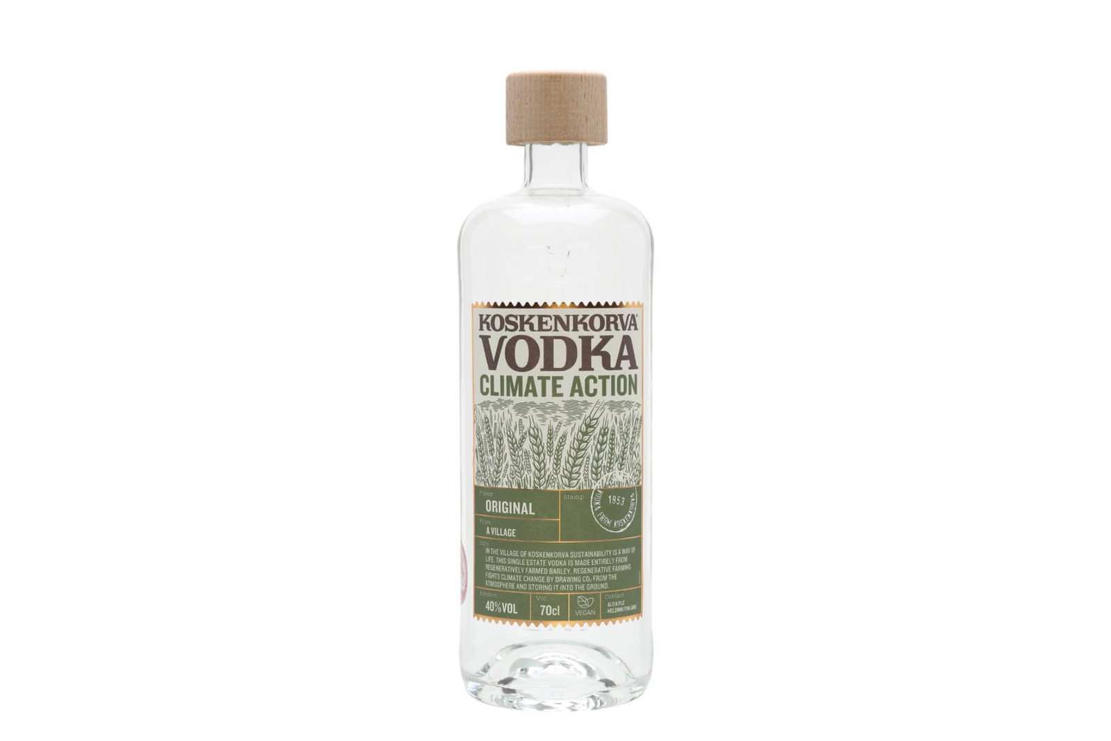 Koskenkorva Climate Action Vodka 70cl 40%