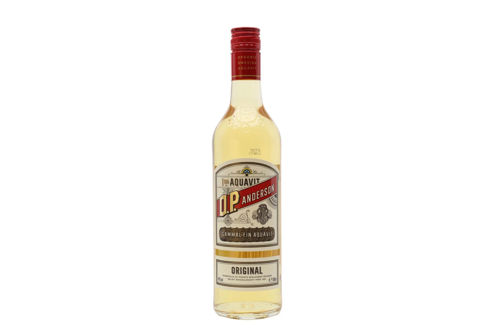 O.P. Anderson ORIGINAL Aquavit 40% 70cl