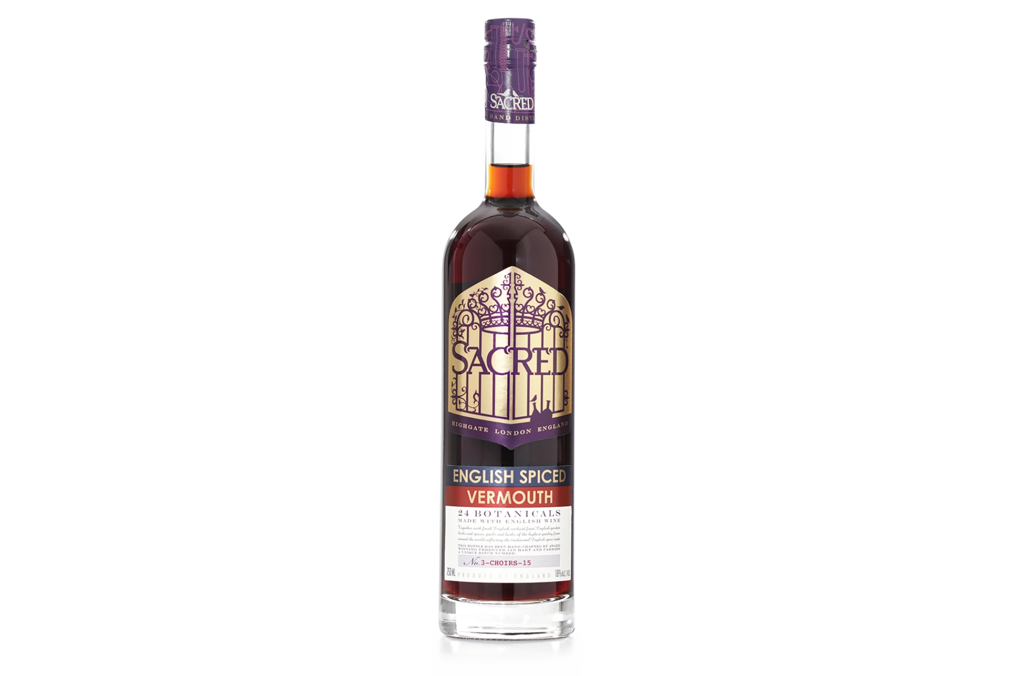 Sacred English Spiced Vermouth 50cl