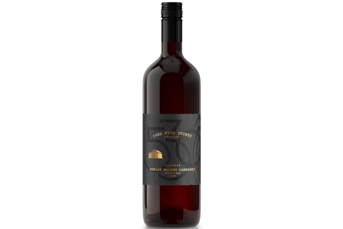 Shed 530 Reserve Merlot Malbec Cabernet Hawkes Bay 2020