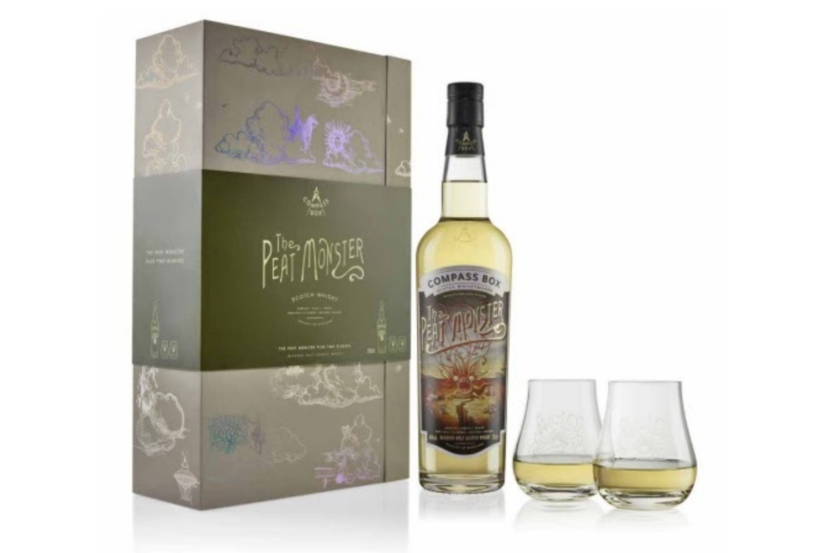 The Compass Box Peat Monster Gift Set