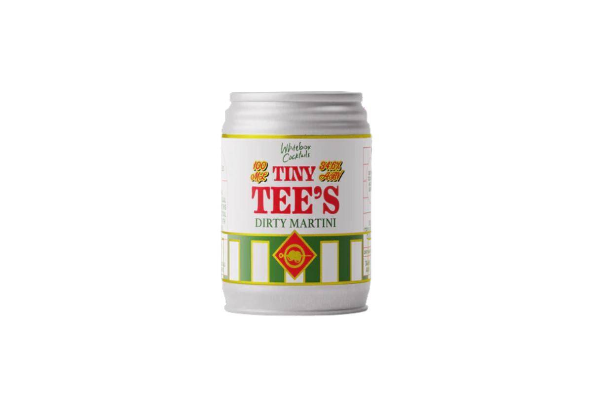 Whitebox Tiny Tee's Dirty Martini 34.6% 100ml